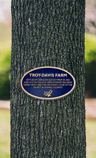 Farm Dedication Tree Plaque