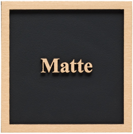 Matte clear coat