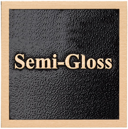 Semi gloss clear coat