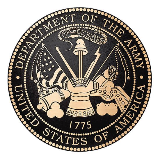 United States Army Seal Plaque